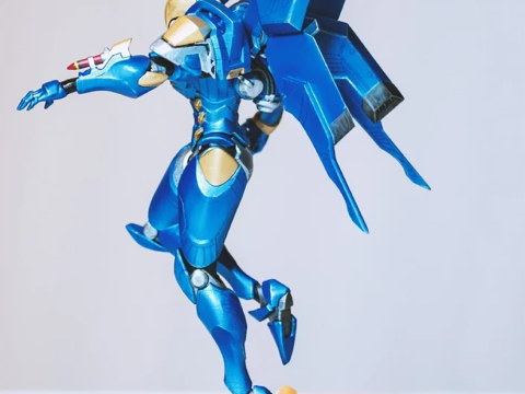 Pharah Overwatch Ready To Print 3Dプリントモデル