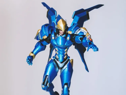 Pharah Overwatch Ready To Print 3Dプリントモデル