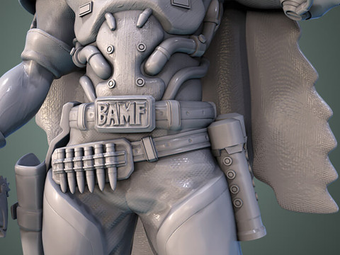 Overwatch McCree Ready To Print 3D Принт Модель