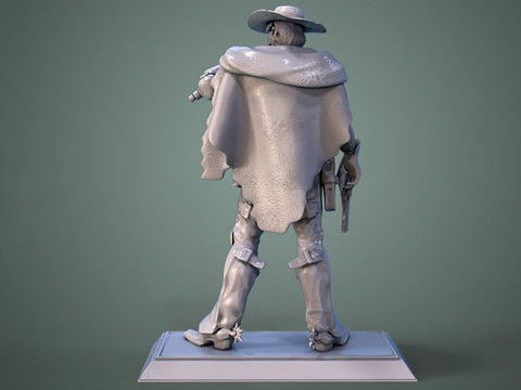 Overwatch McCree Ready To Print 3D Принт Модель