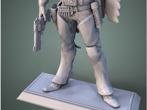 Overwatch McCree Ready To Print 3D Принт Модель