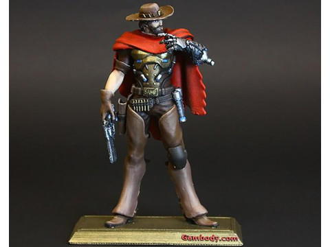 Overwatch McCree Ready To Print 3D Принт Модель