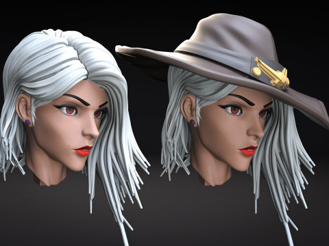 Overwatch Ashe Ready To Print 3D Print Model
