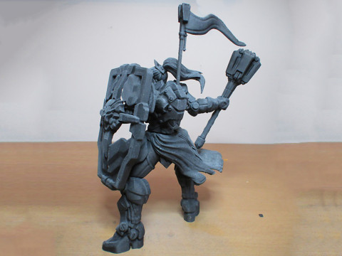 Overwatch Brigitte Ready To Print 3D Print Model