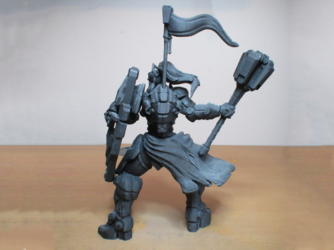 Overwatch Brigitte Ready To Print 3D Print Model