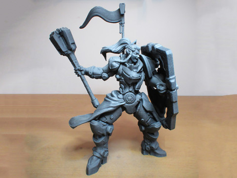 Overwatch Brigitte Ready To Print 3D Print Model