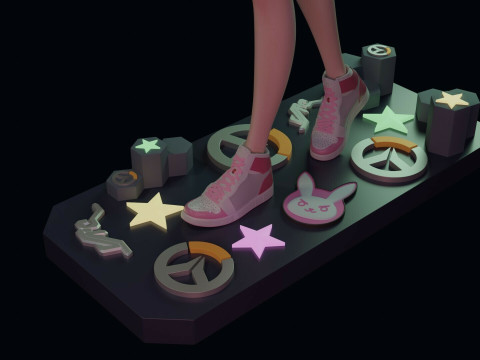 Overwatch DVa Ready To Print Modello di stampa 3D