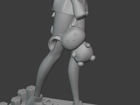 Overwatch DVa Ready To Print Modello di stampa 3D
