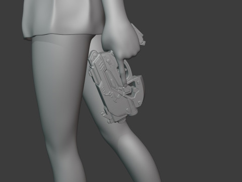 Overwatch DVa Ready To Print Modello di stampa 3D