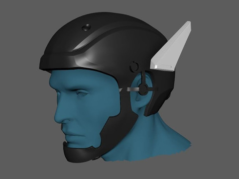 Genji Helmet Ready To Print Modello di stampa 3D