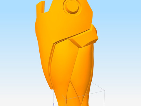 Genji Overwatch Full Body Armor Swords Helmet Suit Ready To Print 3D 打印模型