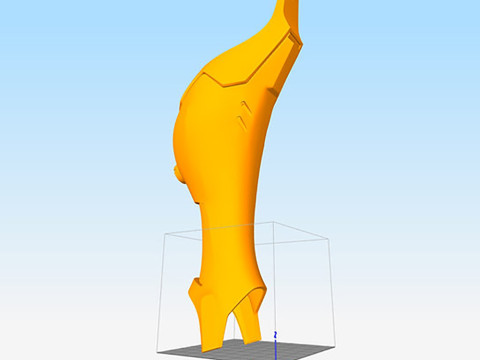 Genji Overwatch Full Body Armor Swords Helmet Suit Ready To Print 3D 打印模型