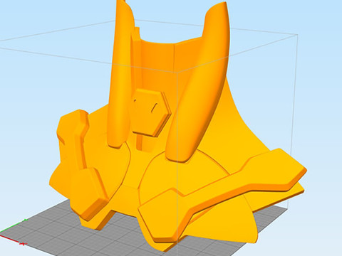 Genji Overwatch Full Body Armor Swords Helmet Suit Ready To Print 3D 打印模型