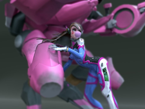 DVA and Meka Ready To Print Modelo de Impressão 3D