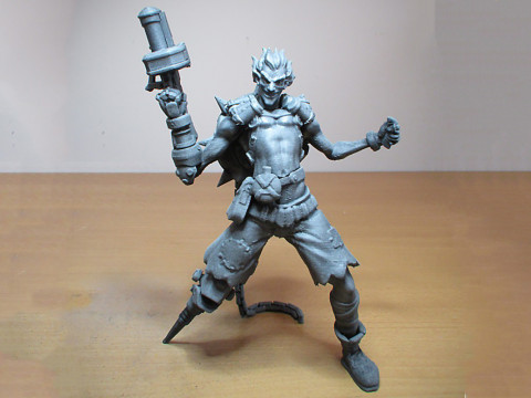 Junkrat Overwatch Ready To Print 3D 打印模型