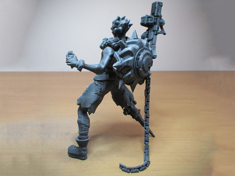 Junkrat Overwatch Ready To Print Modèles 3D en vedette