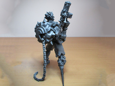 Junkrat Overwatch Ready To Print Modèles 3D en vedette