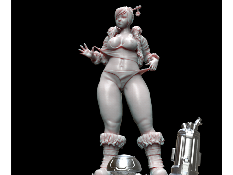 Mei Overwatch Ready To Print Model do druku 3D