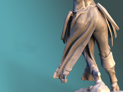 Angel Overwatch Ready To Print 3Dプリントモデル