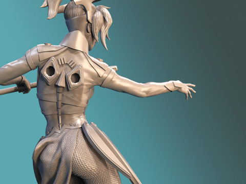 Angel Overwatch Ready To Print 3Dプリントモデル