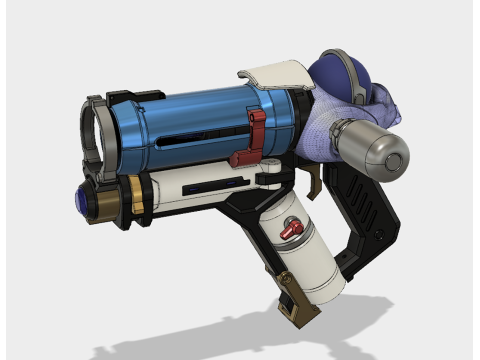 Overwatch Mei V3 Ready To Print 3D प्रिंट मॉडल