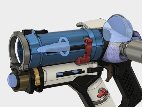 Overwatch Mei V3 Ready To Print Modello di stampa 3D