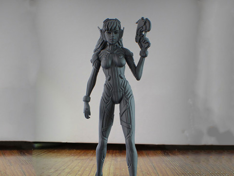 Overwatch DVa Ready To Print 3D Принт Модель