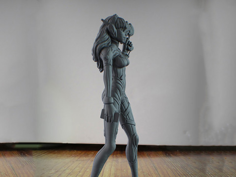 Overwatch DVa Ready To Print Modelo de Impressão 3D
