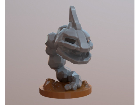 Pokemon Onix Ready To Print Modello di stampa 3D