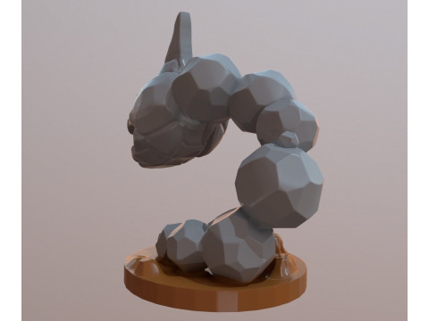 Pokemon Onix Ready To Print 3D प्रिंट मॉडल