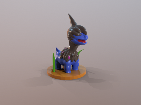 Pokemon Deino Ready To Print Modelo de impresión 3D