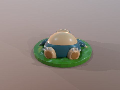 Pokemon Snorlax Ready To Print 3D 프린트 모델