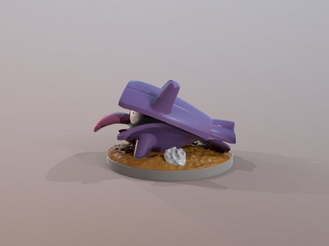 Pokemon Shellder Ready To Print 3D Print Model