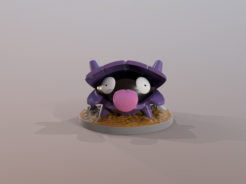 Pokemon Shellder Ready To Print 3D Print Model