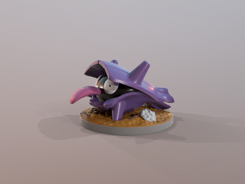 Pokemon Shellder Ready To Print 3D Print Model