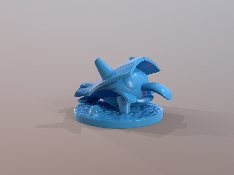 Pokemon Shellder Ready To Print 3D Print Model