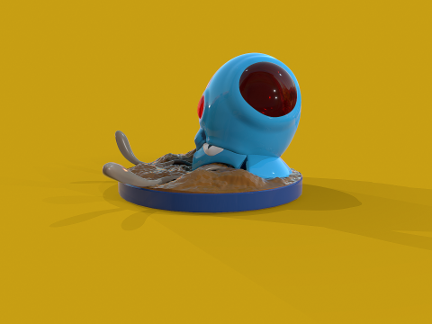 Pokemon Tentacool Ready To Print 3D प्रिंट मॉडल