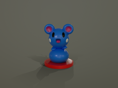 Pokemon Azurill Ready To Print Model do druku 3D