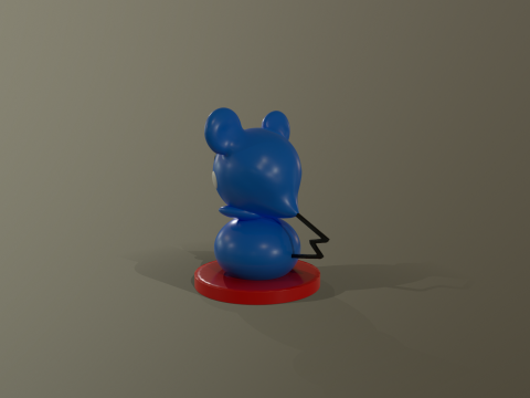 Pokemon Azurill Ready To Print Model do druku 3D