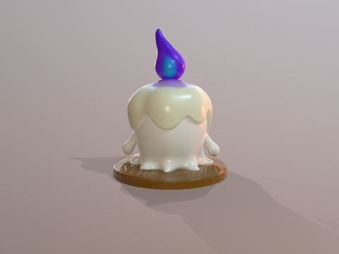 Pokemon Litwick Ready To Print 3Dプリントモデル
