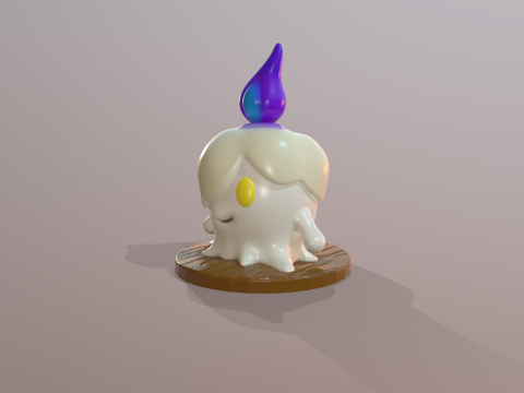 Pokemon Litwick Ready To Print 3Dプリントモデル