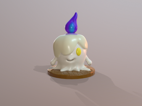 Pokemon Litwick Ready To Print 3Dプリントモデル