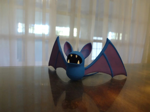 Zubat Pokemon Ready To Print 3D 프린트 모델