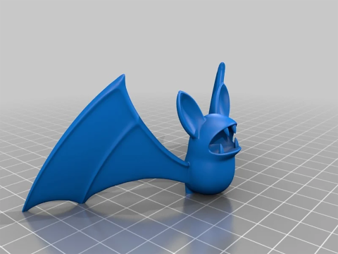 Zubat Pokemon Ready To Print 3D 프린트 모델