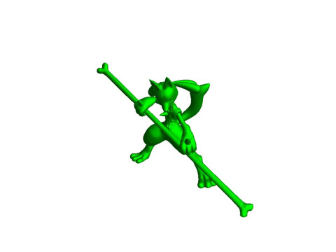 Lucario Pokemon Siap Dicetak Model Cetak 3D