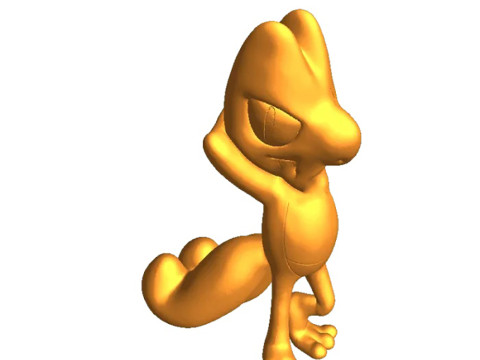Treecko Pokemon Ready To Print 3D Принт Модель
