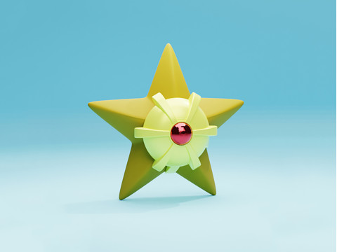Pokemon Staryu Ready To Print Modelo de impresión 3D