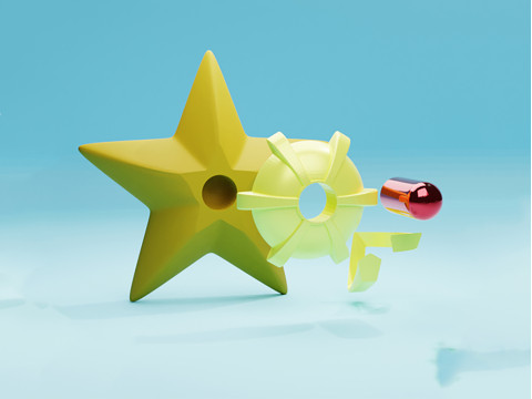 Pokemon Staryu Ready To Print Modelo de impresión 3D