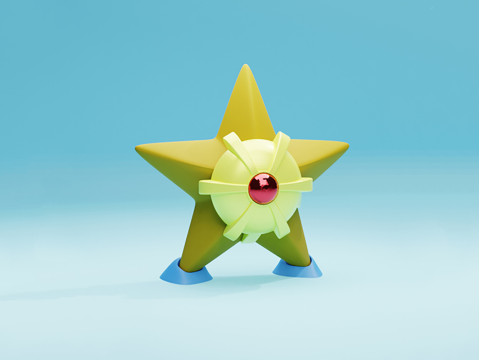 Pokemon Staryu Ready To Print Modelo de impresión 3D