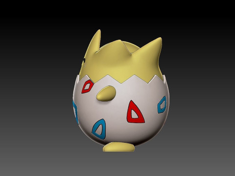 Pokemon Togepi Ready To Print 3D Принт Модель